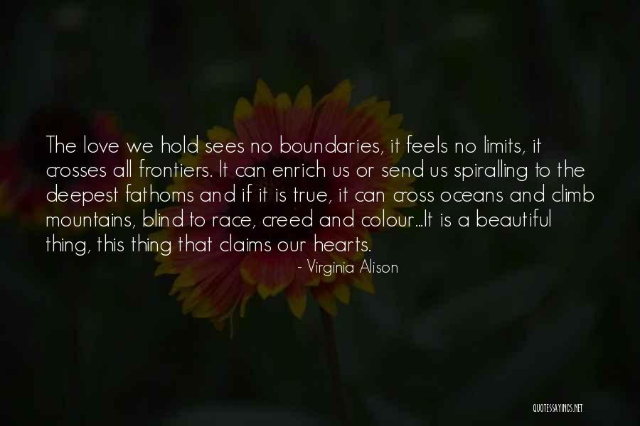 No Limits No Boundaries Quotes By Virginia Alison