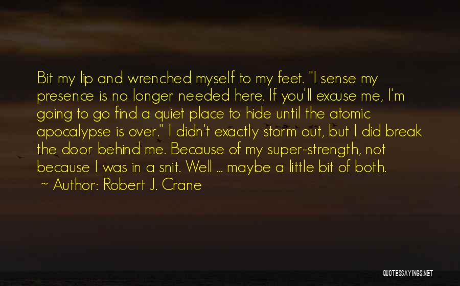No Longer Needed Quotes By Robert J. Crane