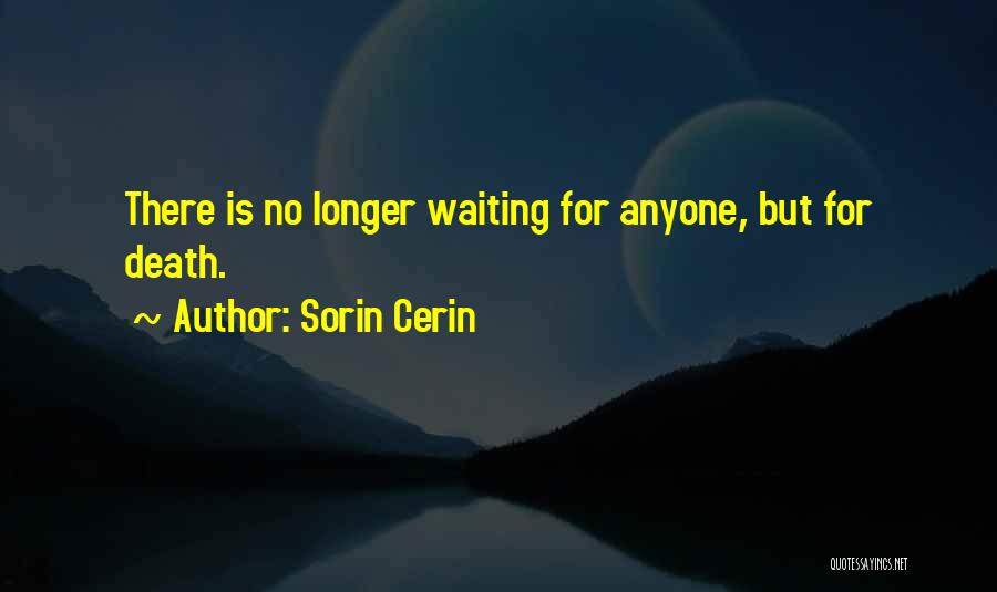 No Longer Waiting For Love Quotes By Sorin Cerin
