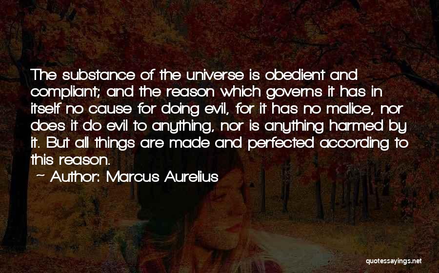 No Malice Quotes By Marcus Aurelius