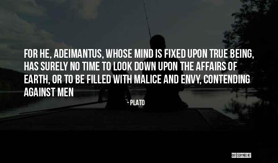 No Malice Quotes By Plato