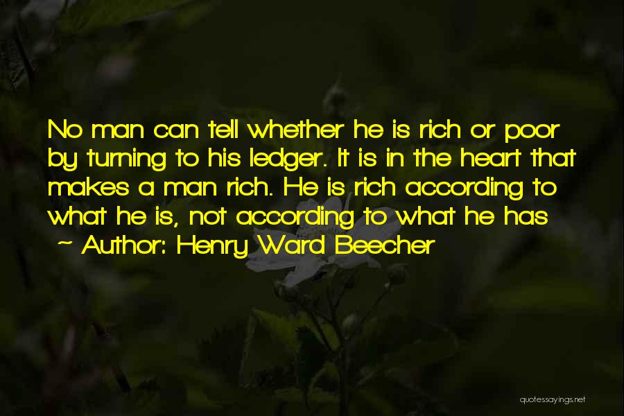 No Man Can Quotes By Henry Ward Beecher