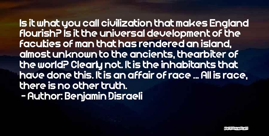 No Man Is An Island Quotes By Benjamin Disraeli