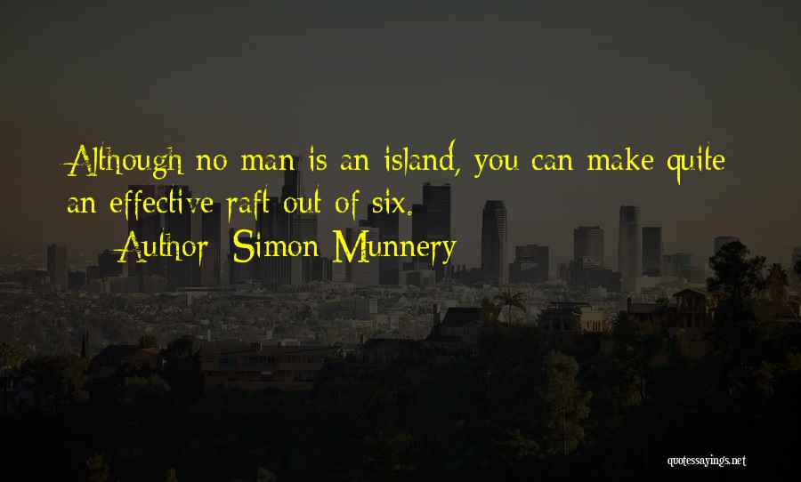 No Man Is An Island Quotes By Simon Munnery