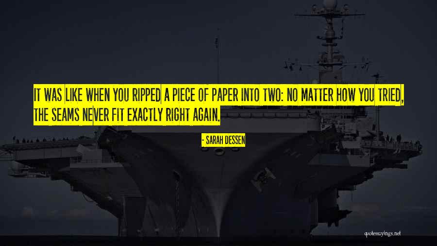 No Matter Quotes By Sarah Dessen No Matter Quotes By Sarah Dessen