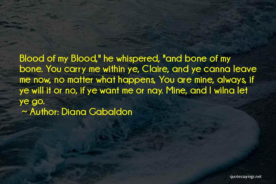 No Matter What Happens I Love You Quotes By Diana Gabaldon