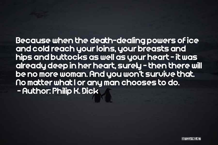 No Matter What I Will Survive Quotes By Philip K. Dick