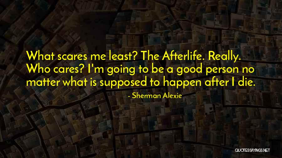 No Matter What Quotes By Sherman Alexie