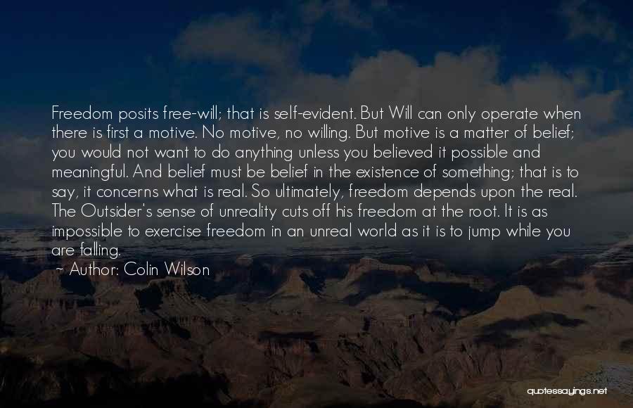 No Matter What You Say No Matter What You Do Quotes By Colin Wilson