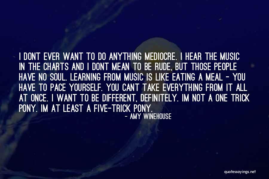 No Mediocre Quotes By Amy Winehouse No Mediocre Quotes By Amy Winehouse