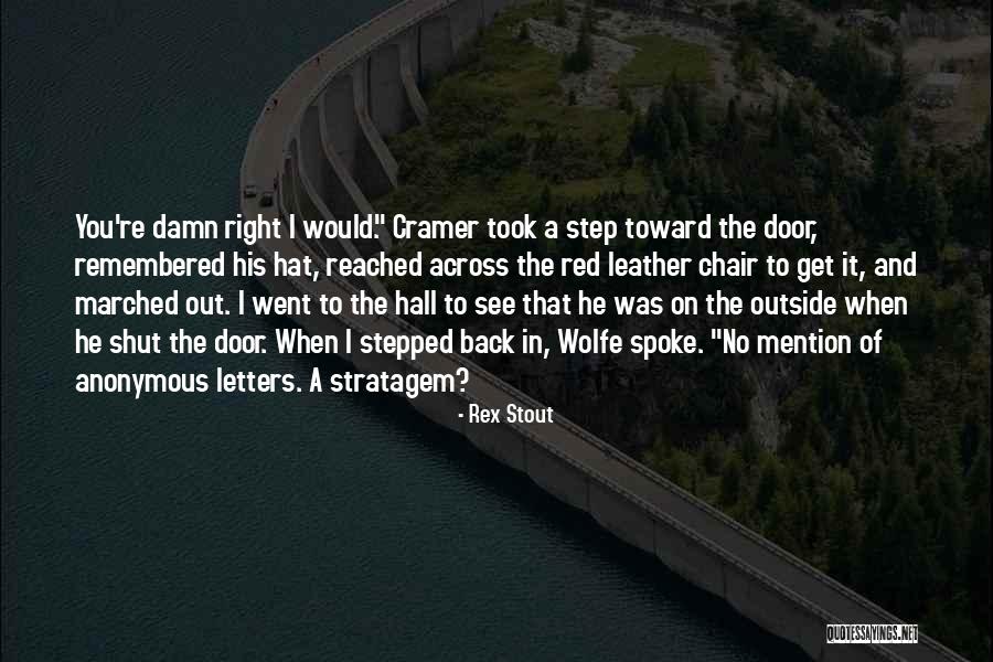 No Mention Quotes By Rex Stout No Mention Quotes By Rex Stout