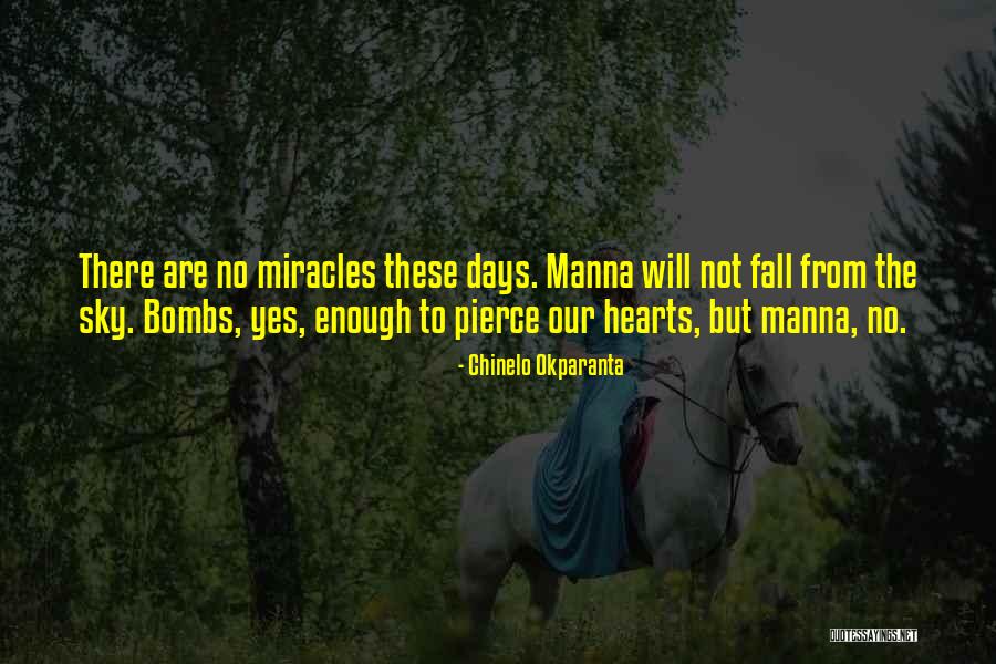 No Miracles Quotes By Chinelo Okparanta