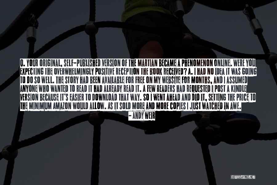 No More Available Quotes By Andy Weir No More Available Quotes By Andy Weir