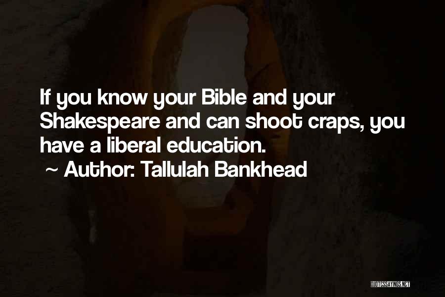 No More Crap Quotes By Tallulah Bankhead