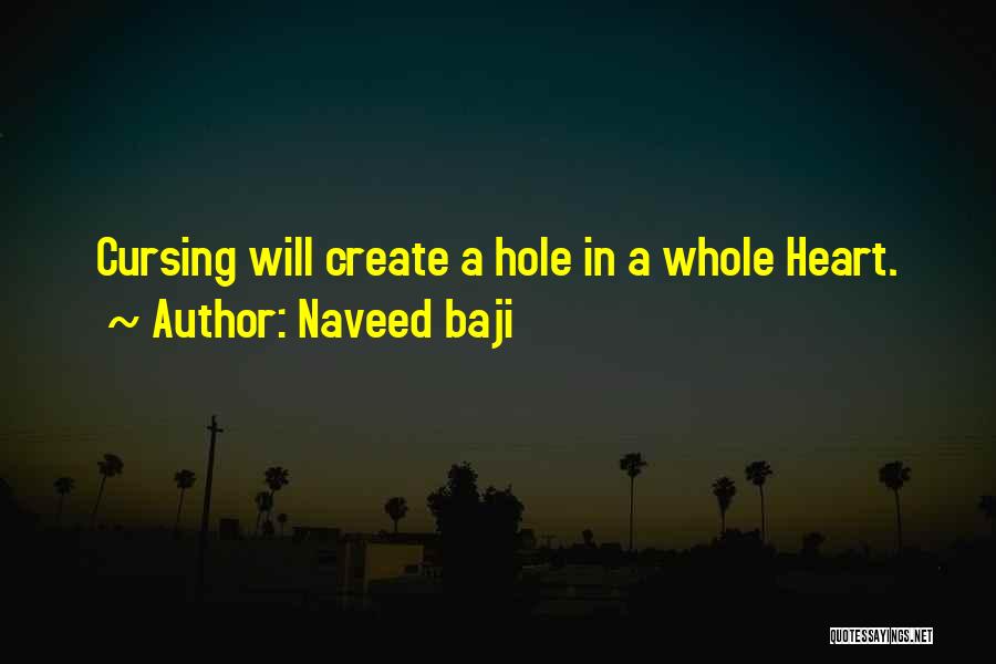 No More Cursing Quotes By Naveed Baji