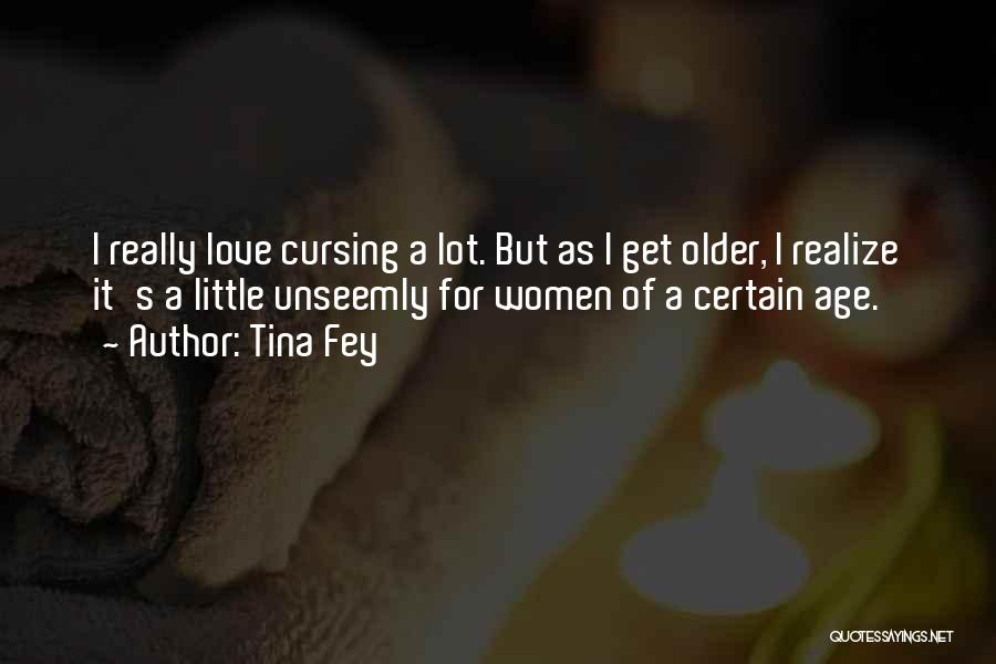 No More Cursing Quotes By Tina Fey