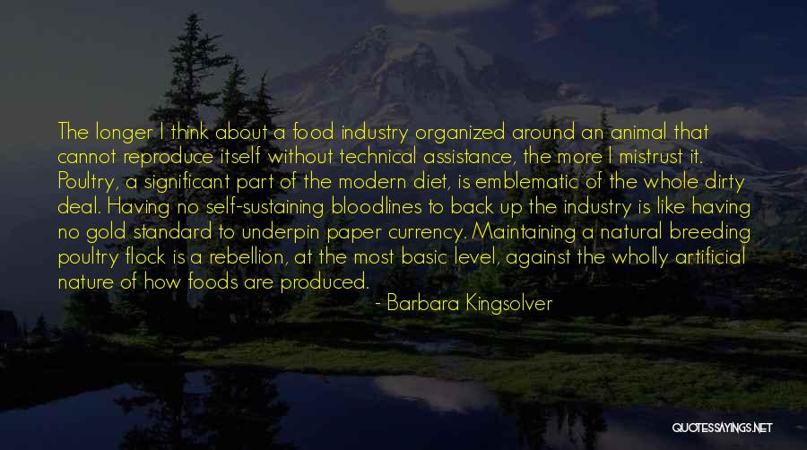 No More Diet Quotes By Barbara Kingsolver