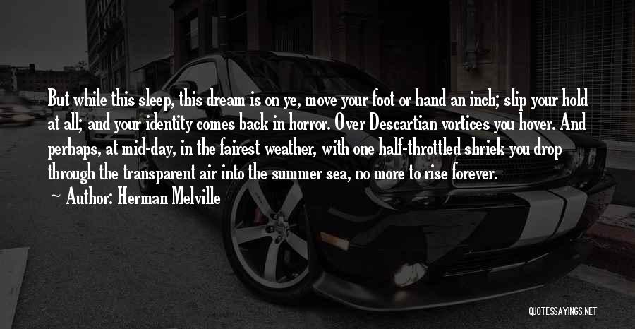 No More Dream Quotes By Herman Melville
