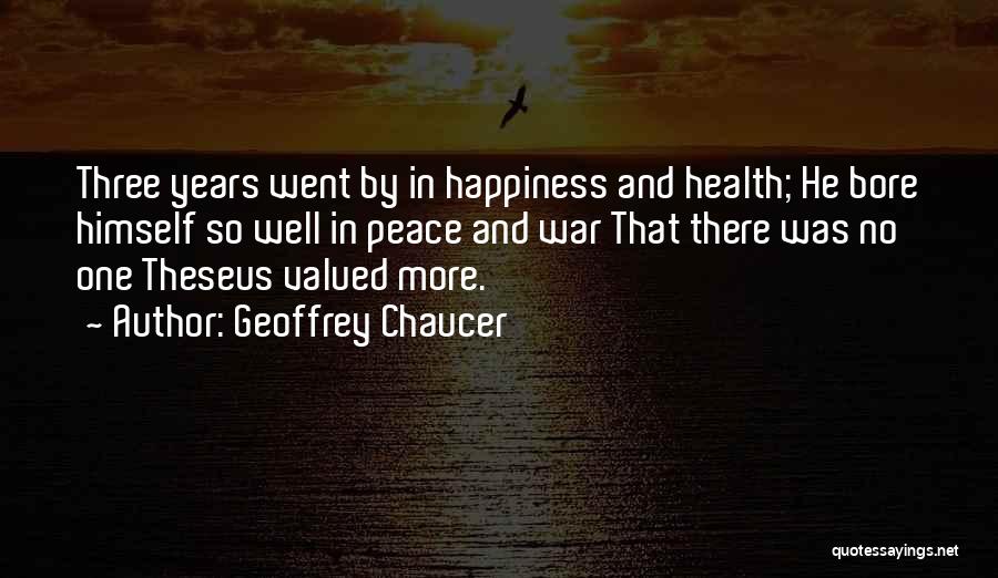 No More Happiness Quotes By Geoffrey Chaucer