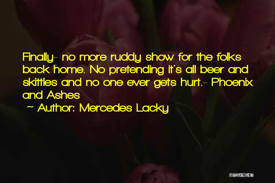 No More Hurt Quotes By Mercedes Lacky