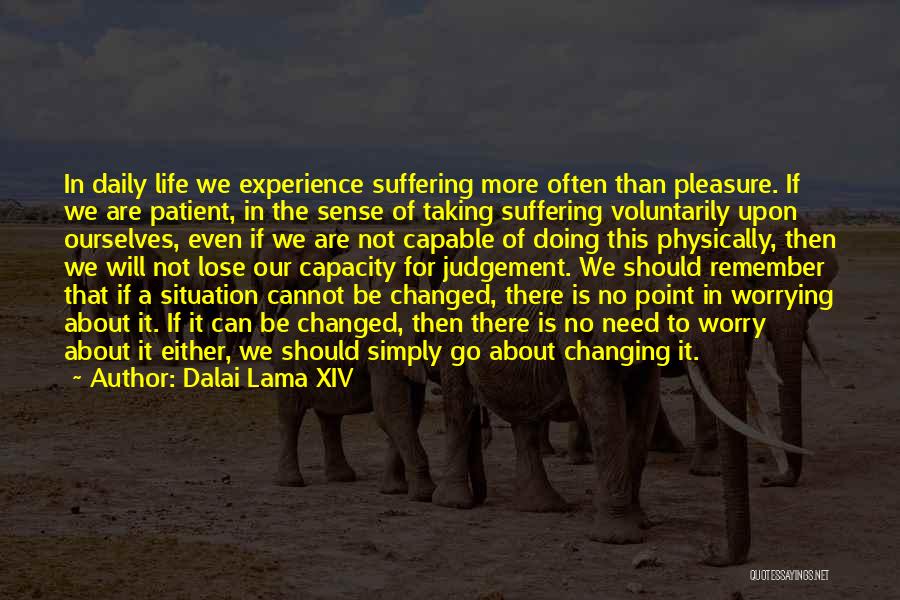 No More Judgement Quotes By Dalai Lama XIV