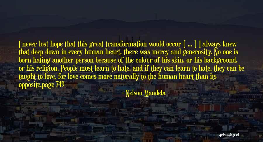 No More Mercy Quotes By Nelson Mandela No More Mercy Quotes By Nelson Mandela