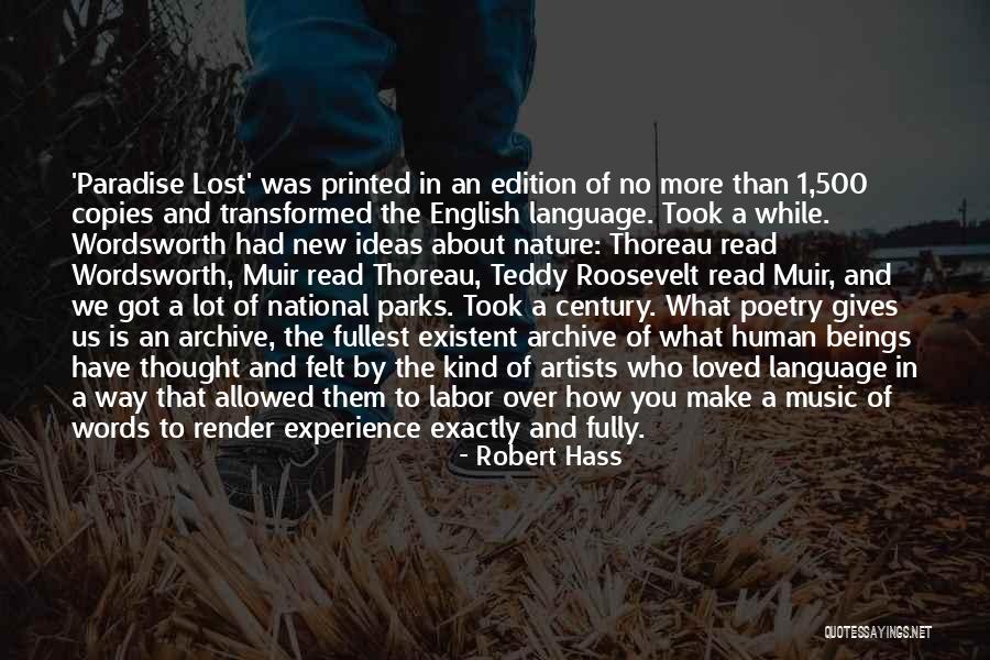 No More Reading Quotes By Robert Hass