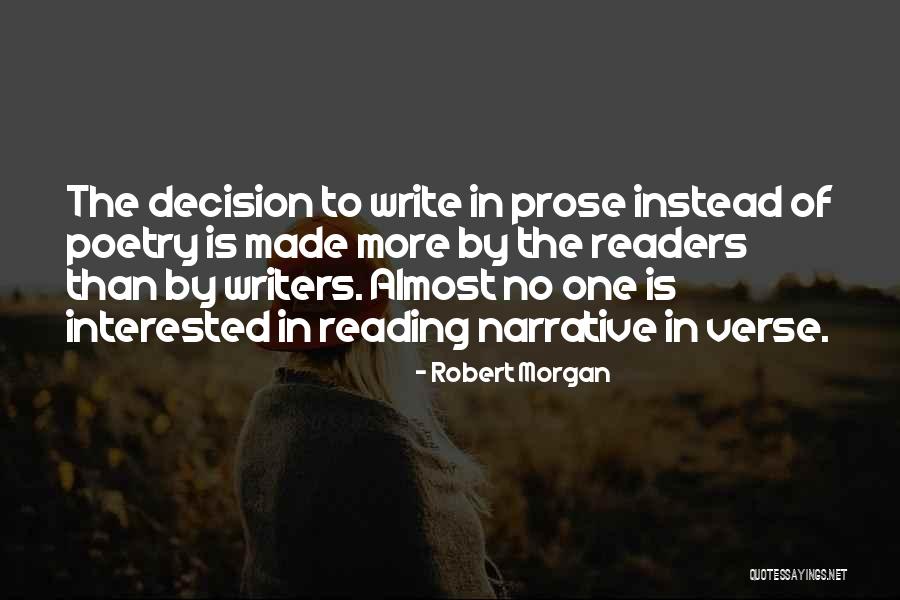 No More Reading Quotes By Robert Morgan