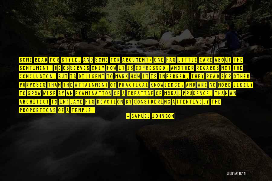 No More Reading Quotes By Samuel Johnson
