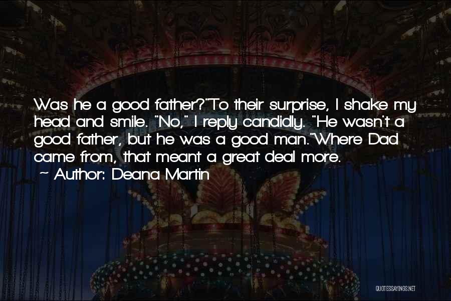 No More Smile Quotes By Deana Martin