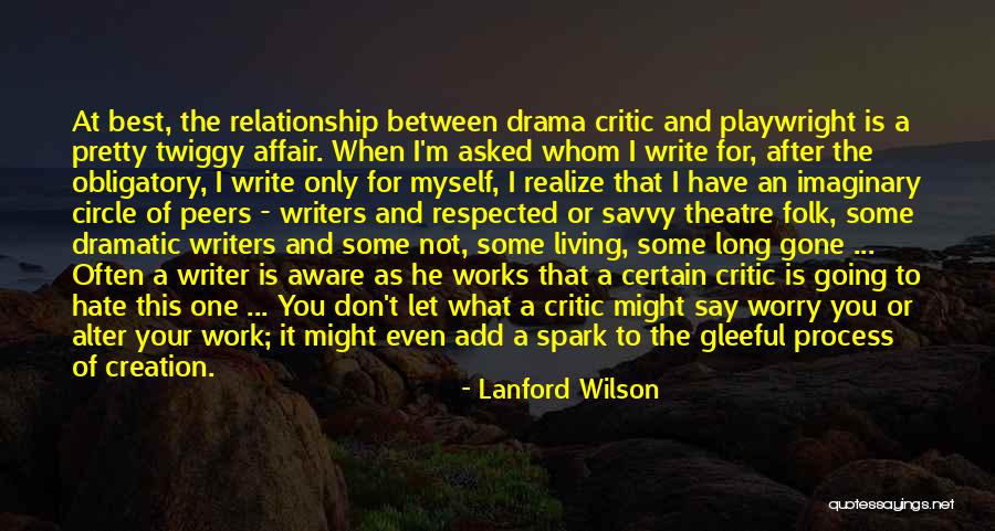 No More Spark In Relationship Quotes By Lanford Wilson No More Spark In Relationship Quotes By Lanford Wilson