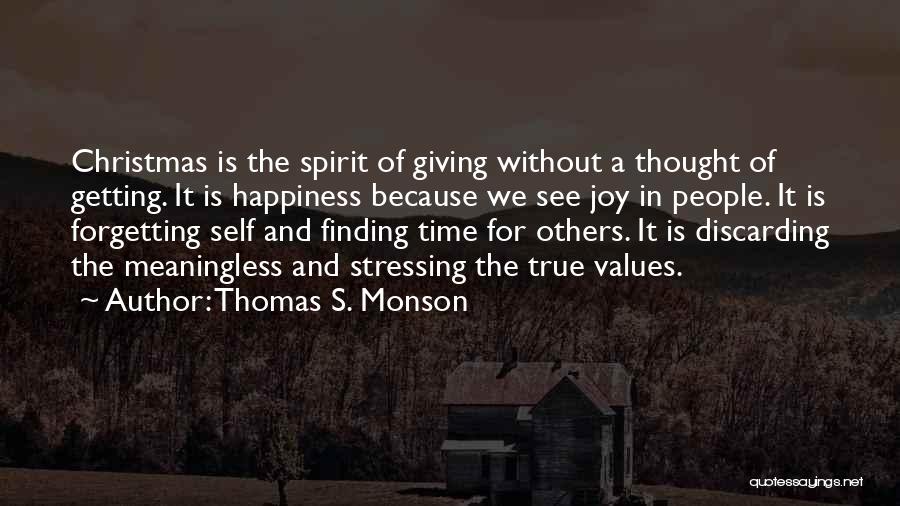 No More Stressing Quotes By Thomas S. Monson