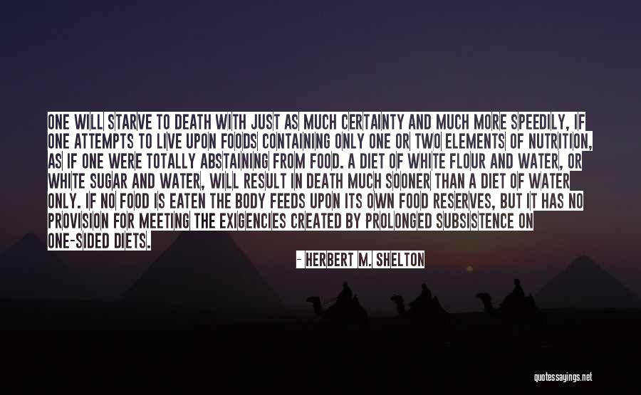 No More Sugar Quotes By Herbert M. Shelton No More Sugar Quotes By Herbert M. Shelton