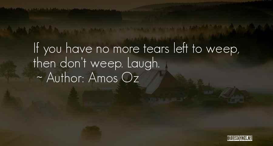 No More Tears Left Quotes By Amos Oz