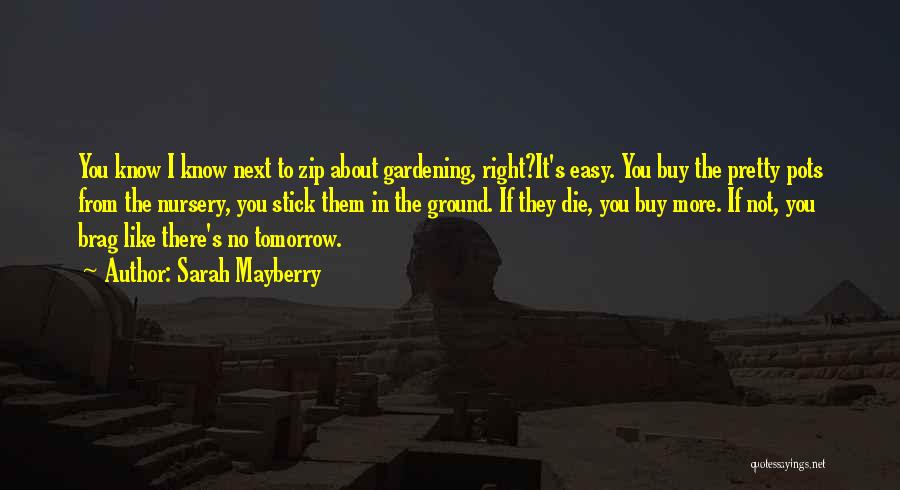 No More Tomorrow Quotes By Sarah Mayberry