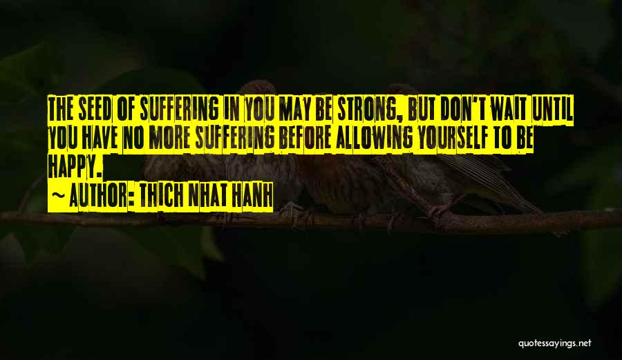 No More Wait Quotes By Thich Nhat Hanh