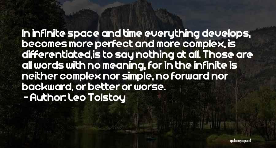 No More Words To Say Quotes By Leo Tolstoy