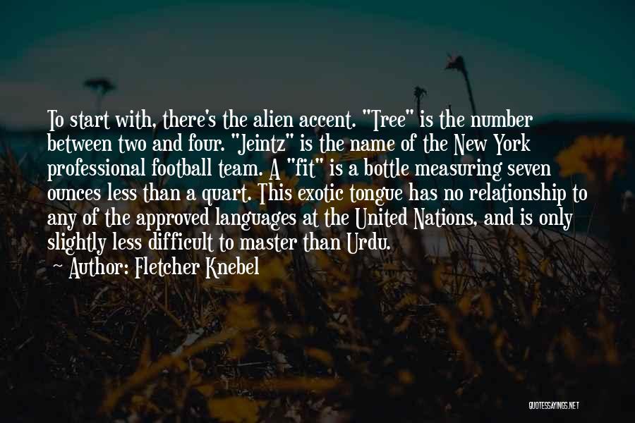No Name Relationship Quotes By Fletcher Knebel