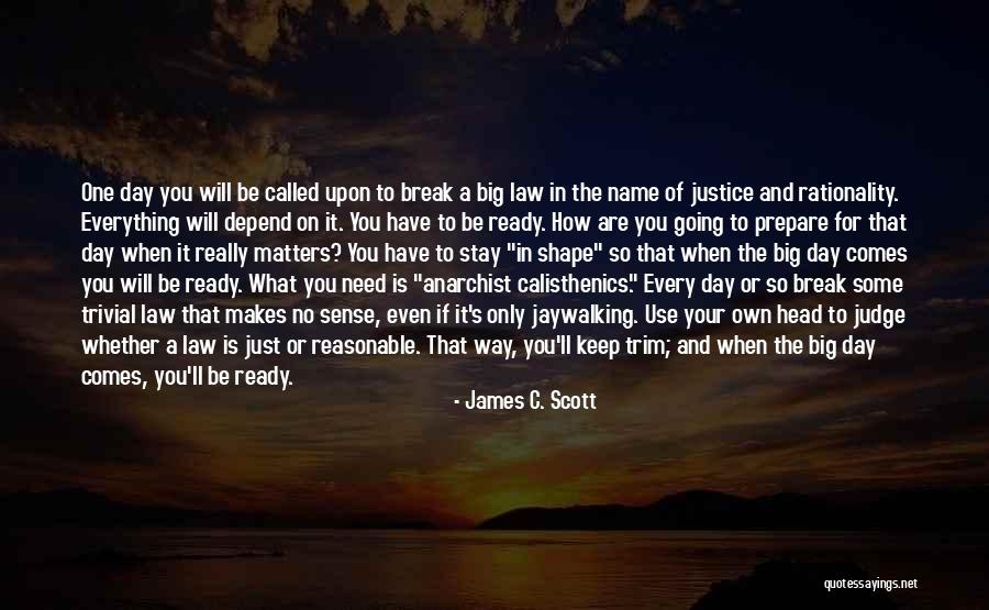 No Need To Judge Quotes By James C. Scott No Need To Judge Quotes By James C. Scott