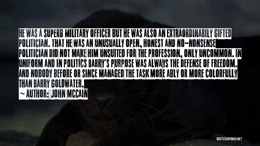 No Nonsense Quotes By John McCain