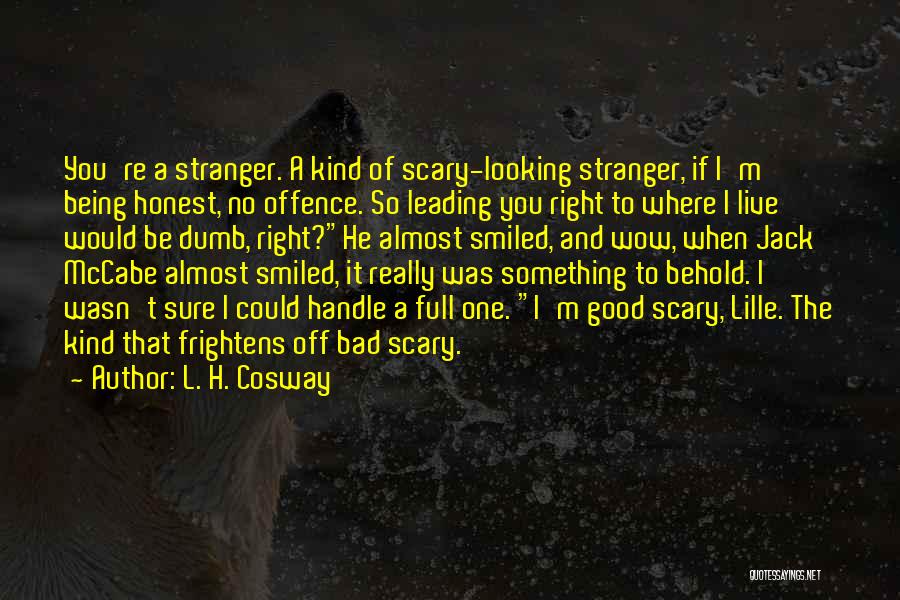 No Offence Quotes By L. H. Cosway