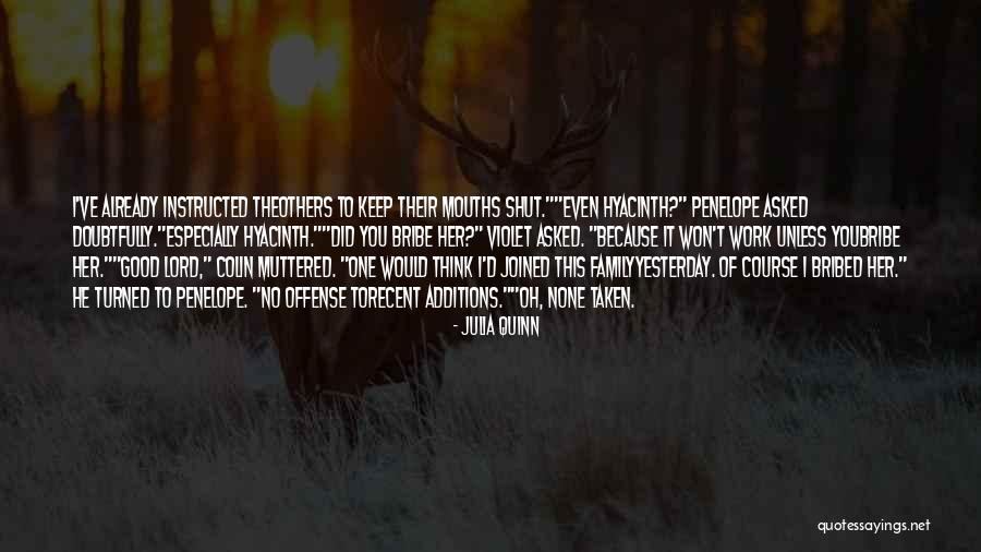 No Offense Quotes By Julia Quinn No Offense Quotes By Julia Quinn