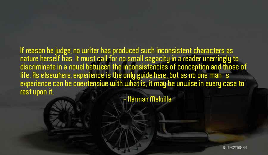 No One Can Judge Quotes By Herman Melville