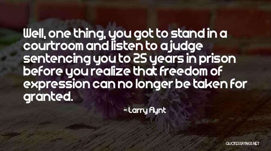 No One Can Judge Quotes By Larry Flynt