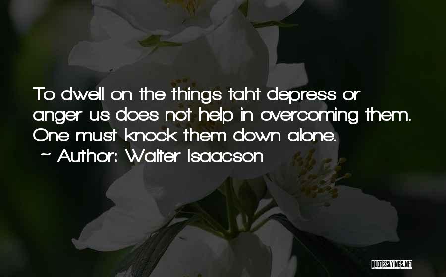 No One Can Knock Me Down Quotes By Walter Isaacson