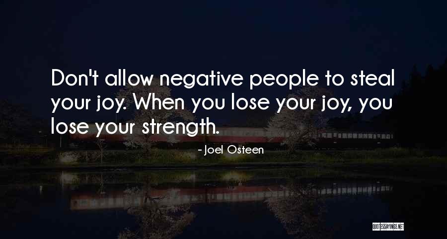 No One Can Steal Your Joy Quotes By Joel Osteen