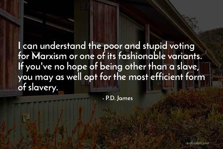 No One Can Understand Quotes By P.D. James