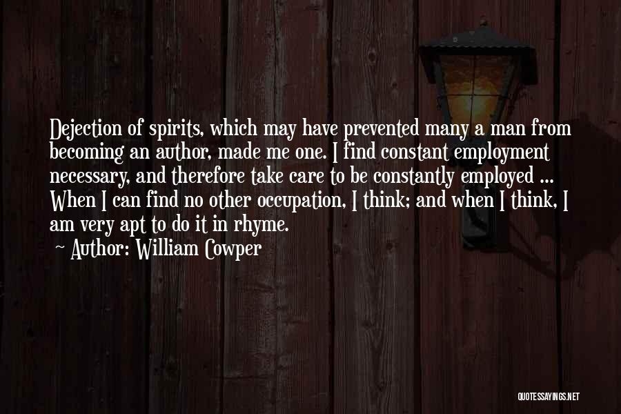 No One Care Me Quotes By William Cowper