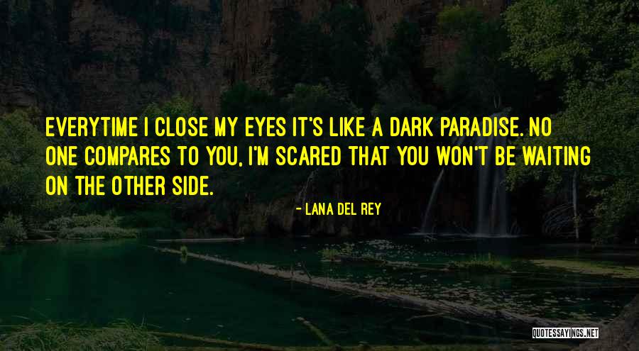 No One Compares To You Quotes By Lana Del Rey