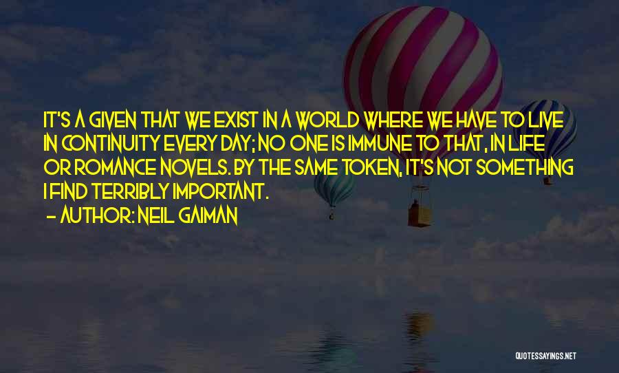 No One Is Important Quotes By Neil Gaiman